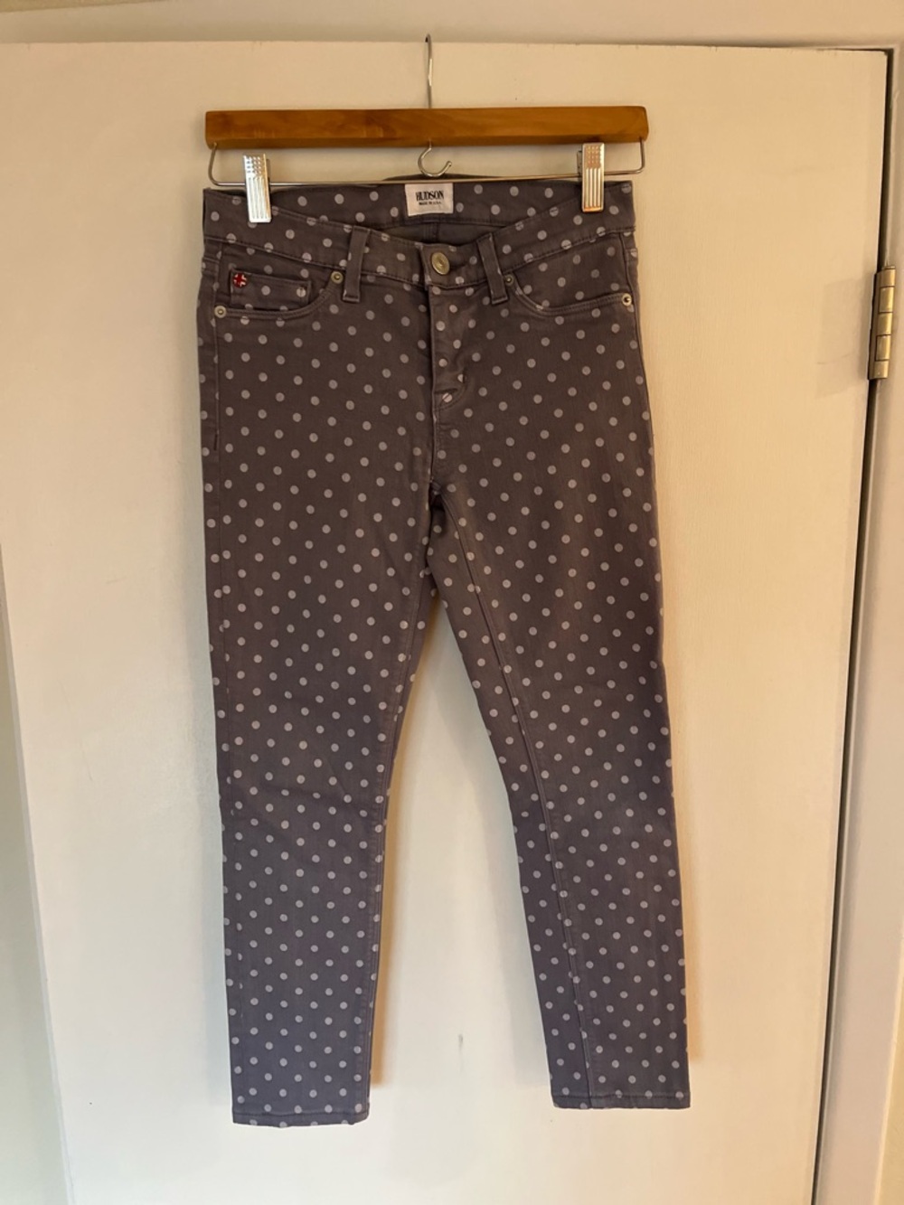 Hudson Krista Ankle Super Skinny jeans (polka dot)